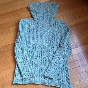 Tommy Bahama Light Blue Cowl Neck Sweater